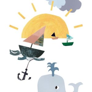 Sunny at Sea A5