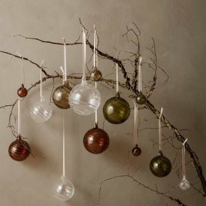 Twirl Ornaments M - Set of 4 - Mu