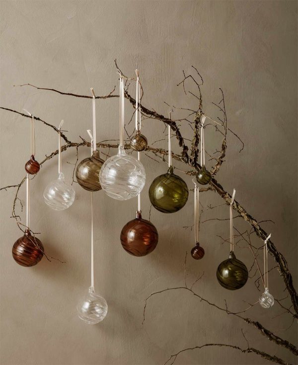 Twirl Ornaments M - Set of 4 - Mu