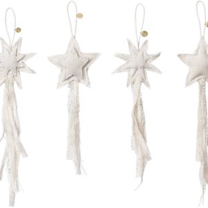 Vela Star Ornaments Set of 4 - Na