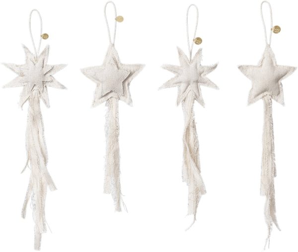 Vela Star Ornaments Set of 4 - Na