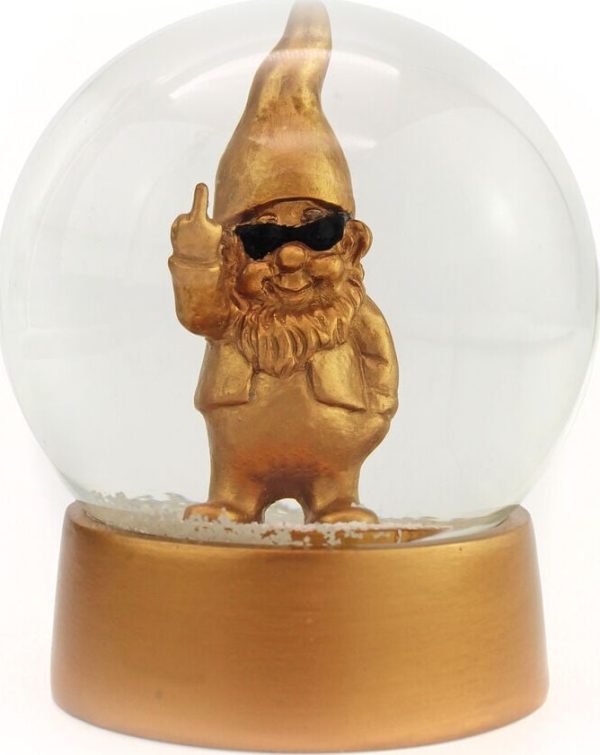 Winkee - Snekugle - Snow Globe Gnome - Gold