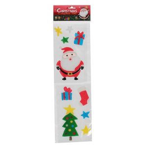 Wins Holland Reusable Gel Window Stickers Christmas (Assorted)