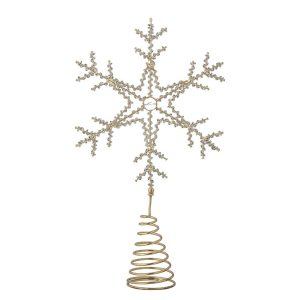 Bloomingville Cannes Tree Star Top - Silver