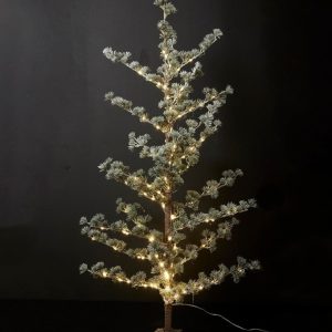 Da'Core Kunstigt cedartræ med led lys 120 cm