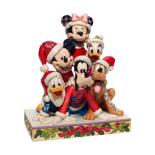 Disney julefigur Alle vennerne pyramide