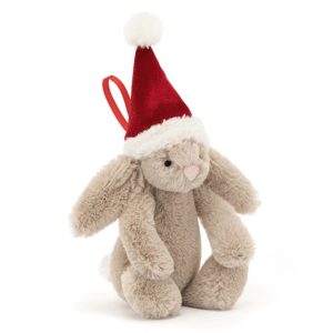 Jellycat Ophæng Bashful Julekanin 13 cm