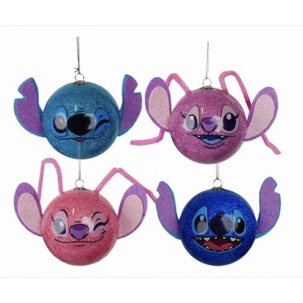 Lilo & StitchÂ® Angel & Stitch Julekugler