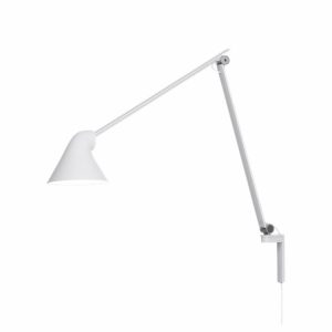 Louis Poulsen NJP Væglampe White 10W LED 3000K Lang Arm