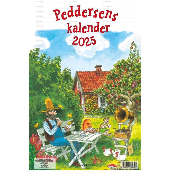 Forlaget Carlsen Peddersens kalender 2025