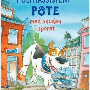 Politiassistent Pote holder snuden i sporet - Børnebog - hardcover