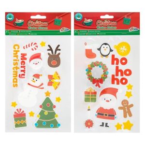 Creative Craft Group Christmas Window Stickers (Assorted)