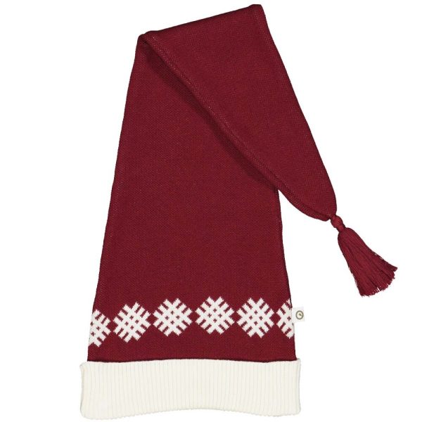 KNIT jacquard strikhue - Cabernet - 56/62