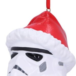 Star Wars Julepynt - Stormtrooper Med Nissehue - 8 Cm