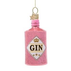 Vondels ophæng - pink Gin flaske