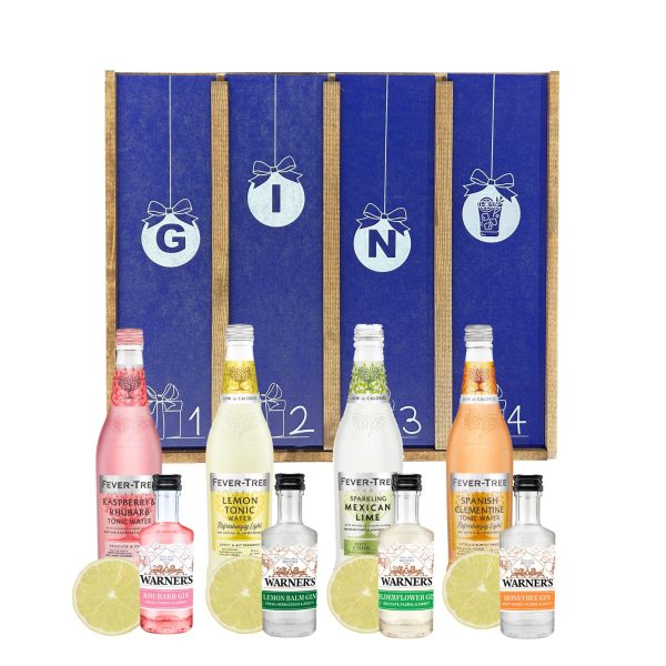 Adventskalender med aromatisk gin & tonic (2 drinks/låge)