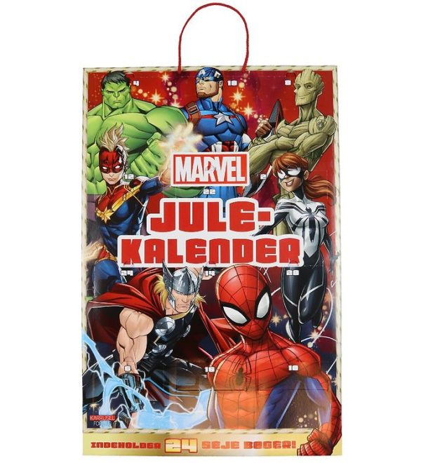 Alvilda Julekalender - Marvel - 24 Bøger