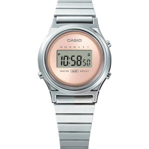 Casio Vintage LA700WE-4AEF rosastål urskive Ø26