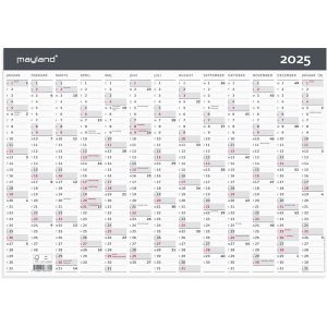 Mayland Kontorkalender Moderne A3 1x13 mdr. 2025