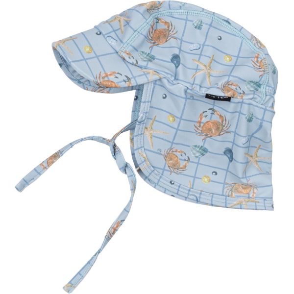 Badehat med Print - Recycled - FADEDDENIM - 3-4 ÅR