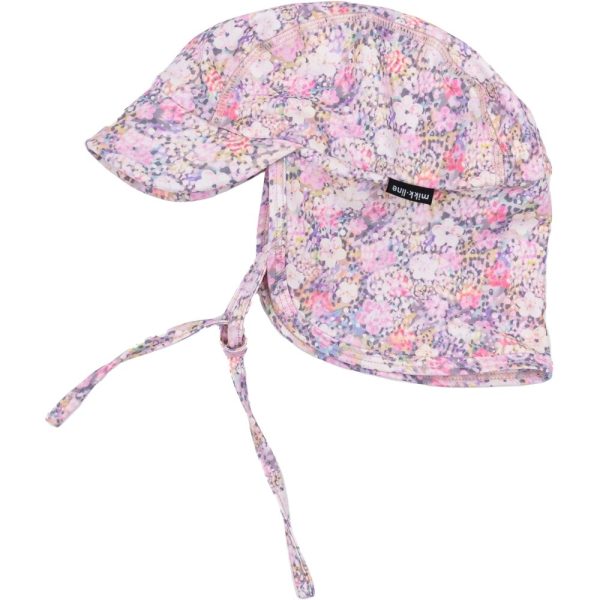 Badehat med Print - Recycled - LILAS - 3-4 ÅR