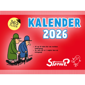 Storm P. - Bordkalender 2026 - Årbog - hardcover