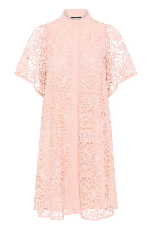 Bruuns Bazaar - Kjole - Women SagoBBPhilly dress - Light peach