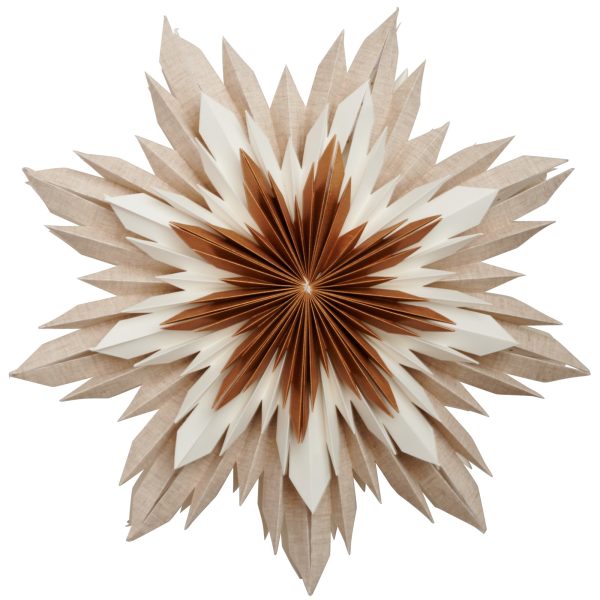 Marta julestjerne, 60 cm, brun