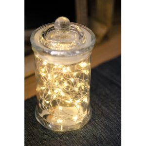 Mini LED Lyskæde Varmhvid