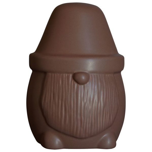 Mister Santa julepynt, 14 cm, maroon