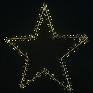 Sirius - Liva Cluster Stjerne, 190LED, Guld