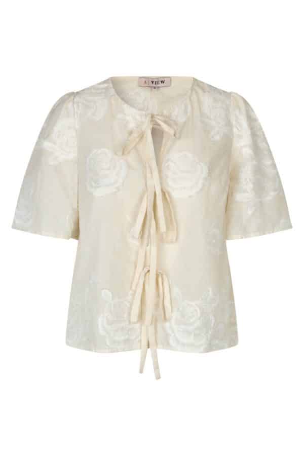 A-View - Bluse - Rosamarie Cardigan - Light sand