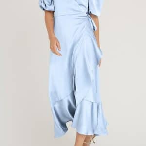 A-View - Kjole - Sinda Dress - Light Blue