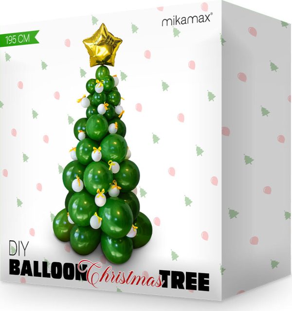 Ballon Juletræ - Diy Sæt - 195 Cm - Mikamax
