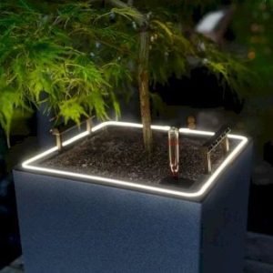 Lechuza Canto Stone LED - Model 40 Høj Sort grafit