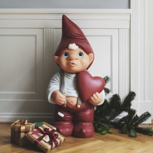 Martin med Hjerte 80CM Klarborg Nisse