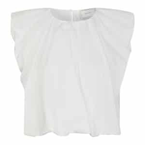 Neo Noir - Top - Ivania Poplin Top - White