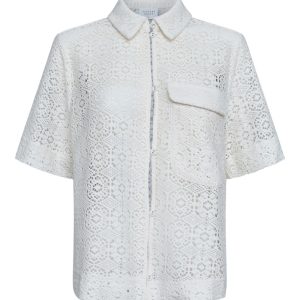 Sisters Point - Skjorte - Elsia-SH.SS - Cream