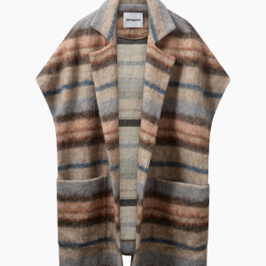 The Cape - Creamy Grey Stripe - H2O Fagerholt - Mønstret M/L
