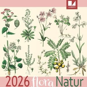 Flora kalender 2026 - Årbog - spiral binding