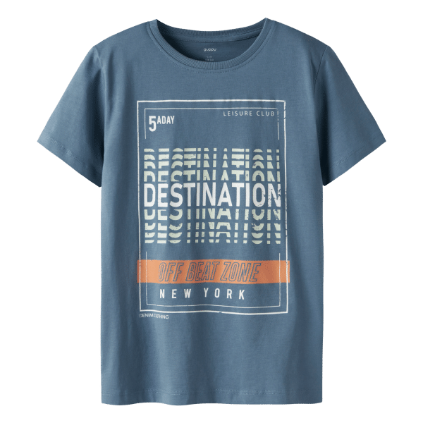 Guppy Joni Børne T-shirt - Coronet Blue - 122/128