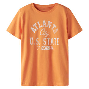 Guppy Joni Børne T-shirt - Tangerine - 122/128