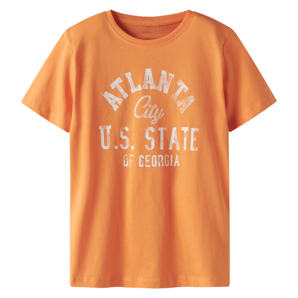 Guppy Joni Børne T-shirt - Tangerine - 122/128