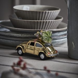 House Doctor Xmas Guld Folkevogn -