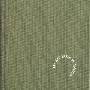My Favorite Planner - 2025/2026 - Lys Grøn