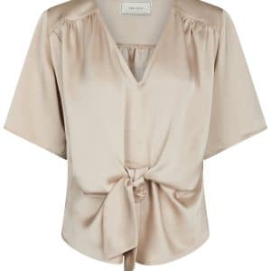 Neo Noir - Bluse - Casadia Heavy Sateen Blouse - Champagne