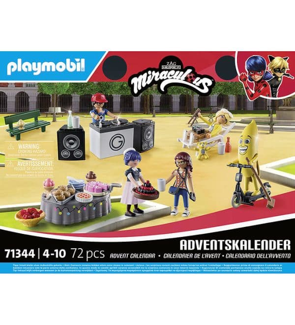 Playmobil Miraculous - Julekalender - Picni... - 71344 - 72 Dele
