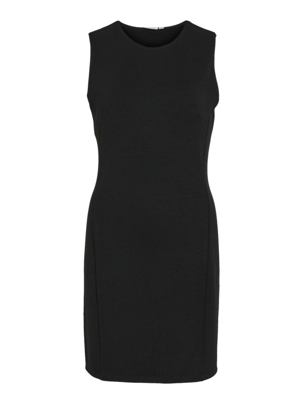 Videnta O-Neck 2/4 kjole - Black Beauty